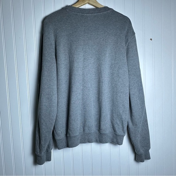 Lacoste Mens Pennants M Badge Cotton Fleece Sweatshirt Crew Neck Logo - Picture 7 of 9